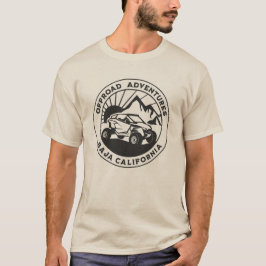 オフロードアドベンチャバハカリフォルニアATV Tシャツ