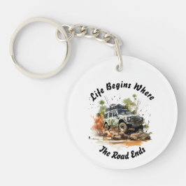 オフロードカーアドベンチャーキーチェーン キーホルダー