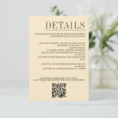 オフロードキャニオンカップルQRコードと詳細 エンクロージャーカード (スタンド正面)