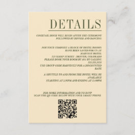 オフロードキャニオンカップルQRコードと詳細 エンクロージャーカード