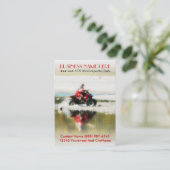 オフロードクォード-スポーツの行為4x4の写真 名刺 (スタンド正面)