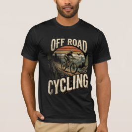 オフロードサイクリング ヴィンテージマウンテン Tシャツ