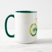 オフロードダウンヒルスポーツxtremeウォーターカラーアート マグカップ (左)