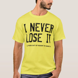 オフロードバイク モトクロス おもしろTシャツ 私は決して負けない Tシャツ