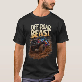 オフロードビースト 4x4 マッドトラック 激しいレース tシャツ