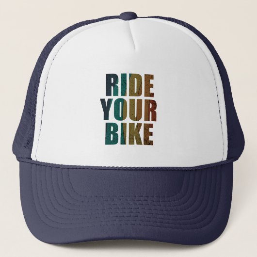 オフロードマウンテンバイクの冒険 キャップ (正面)