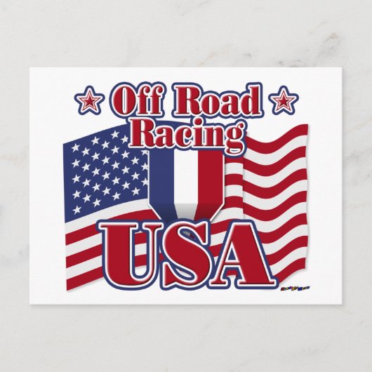オフロードレーシングUSA ポストカード (正面)