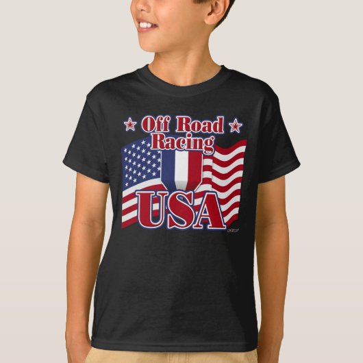 オフロードレーシングUSA Tシャツ (正面)