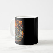 オフロード父の日モンスタートラックお父さん コーヒーマグカップ (正面左)
