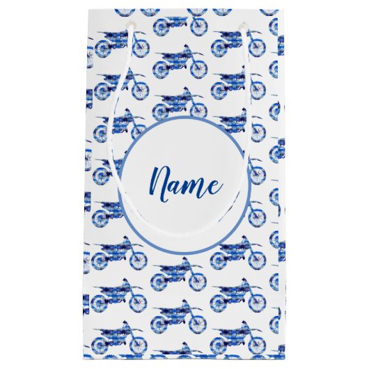 オフロード車パーソナライズされた車 スモールペーパーバッグ (正面)