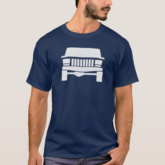 オフロード車 Tシャツ (正面)