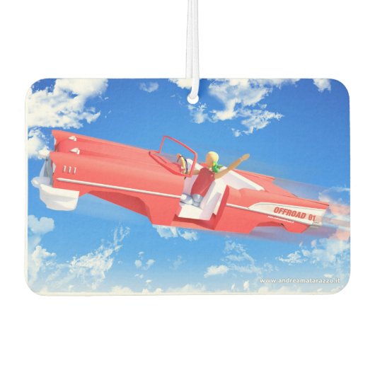 オフロード01 カーエアーフレッシュナー (正面)