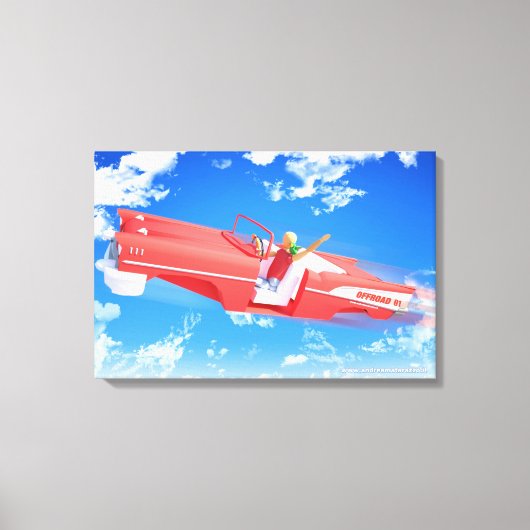 オフロード01 キャンバスプリント (正面)