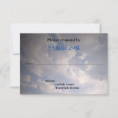 オフロード4X4 ウェディング出欠確認 招待状 (正面)