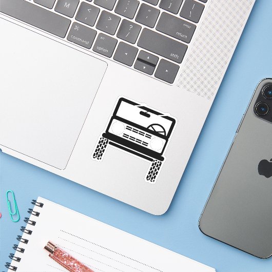 オフロード シール (ノートパソコンとiPhone)