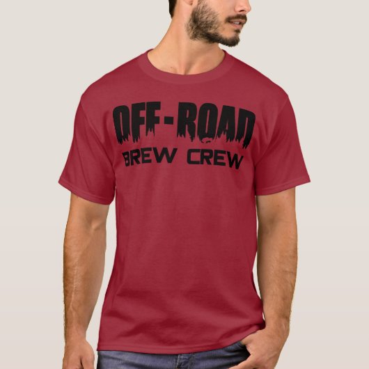 オフロード ブルー クルー Tシャツ (正面)