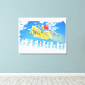 オフロード – 02 キャンバスプリント (インサイチュ (ウッドフロア))