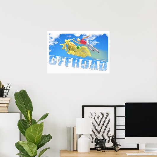 オフロード – 02 ポスター (ホームオフィス)