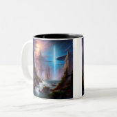 オフワールド –  ツートーンマグカップ (正面左)