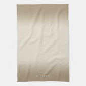 オフ白グラデーション キッチンタオル (縦)