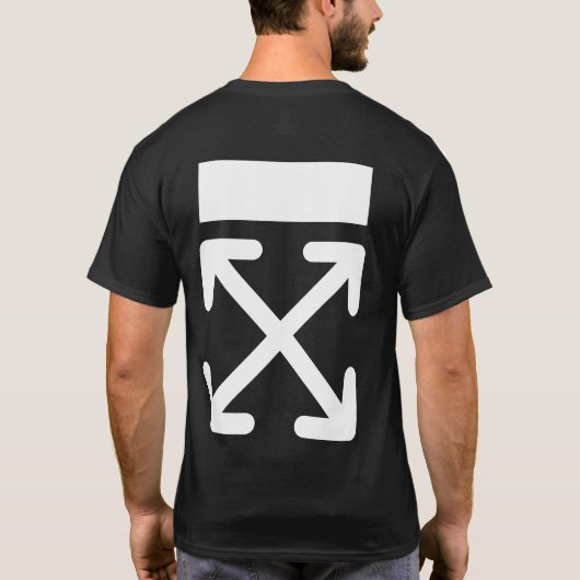 オフ白1 Tシャツ (裏面)