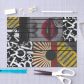 オフ通り – コラージュバイエドワード・マーティン 薄葉紙 (クラフト)