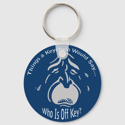 オフ鍵Keychain キーホルダー (正面)