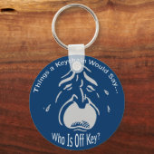 オフ鍵Keychain キーホルダー (正面)