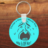 オフ鍵Lt Keychain キーホルダー (正面)