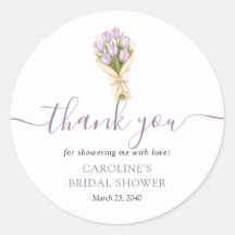 オフ・ザ・マーケットのチューリップ ブライダルシャワーのお土産