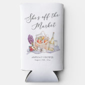 オフ・ザ・マーケット ファーマーズマーケット ブライダルシャワー スリム缶クーラー (正面)