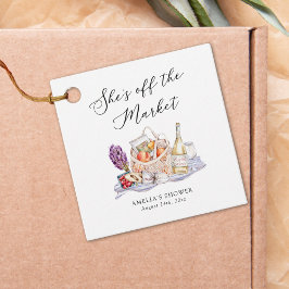 オフ・ザ・マーケット ファーマーズマーケット ブライダルシャワー フェイバータグ