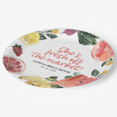 オフ・ザ・マーケット ファーマーズマーケット ブライダルシャワー ペーパープレート (アングル)