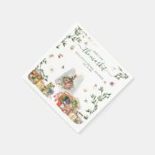 オフ・ザ・マーケット | ファーマーズ・マーケット・ブライダルシャワー スタンダードカクテルナプキン (角)