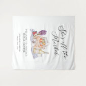 オフ・ザ・マーケット ブライダルシャワーのご案内 タペストリー (正面(横))