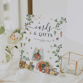 オフ・ザ・マーケット・ブライダルシャワー | カード＆ギフト 台座サイン