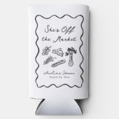 オフ・ザ・マーケット ボールド＆ウィムジカル ハンドドローンフレーズ スリム缶クーラー (正面)