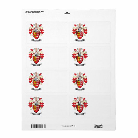 オブアームズ ラベル (フルシート)