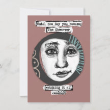 オブザーバーのグリーティングカード