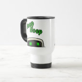 オブザーバ静かーのビープ音 トラベルマグ (正面左)