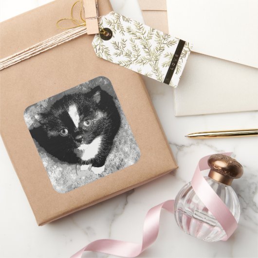 オブザーバ静かー スクエアシール (ギフト)