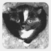 オブザーバ静かー スクエアシール (正面)