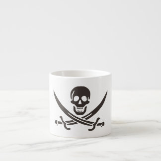 オブシディアンスカル剣Calico Jackの海賊旗 エスプレッソカップ