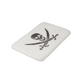 オブシディアンスカル剣Calico Jackの海賊旗 バスマット (アングル)