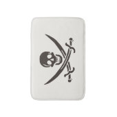 オブシディアンスカル剣Calico Jackの海賊旗 バスマット (正面縦)