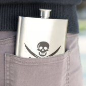 オブシディアンスカル剣Calico Jackの海賊旗 フラスク (インサイチュ)