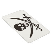 オブシディアンスカル剣Calico Jackの海賊旗 マグネット (右側)