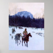 オブシディアンマウンテンのイエローストーン・ヘンリー・ファニー ポスター (正面)