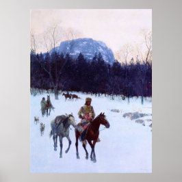 オブシディアンマウンテンのイエローストーン・ヘンリー・ファニー ポスター