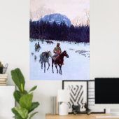 オブシディアンマウンテンのイエローストーン・ヘンリー・ファニー ポスター (ホームオフィス)